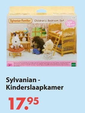 Aanbiedingen Sylvanian - kinderslaapkamer - Sylvanian Families - Geldig van 28/10/2019 tot 06/12/2019 bij Europoint