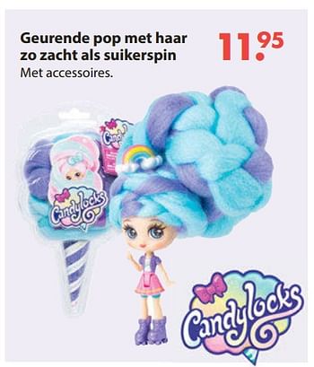 Aanbiedingen Geurende pop met haar zo zacht als suikerspin - Huismerk - Europoint - Geldig van 28/10/2019 tot 06/12/2019 bij Europoint