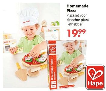 Aanbiedingen Homemade pizza - Hape - Geldig van 28/10/2019 tot 06/12/2019 bij Europoint