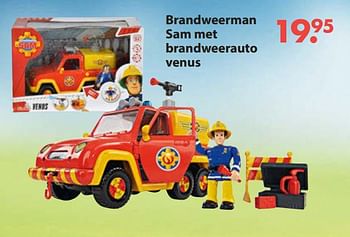 Aanbiedingen Brandweerman sam met brandweerauto venus - SAM - Geldig van 28/10/2019 tot 06/12/2019 bij Europoint