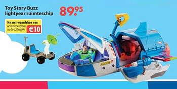 Aanbiedingen Toy story buzz lightyear ruimteschip - Dickie - Geldig van 28/10/2019 tot 06/12/2019 bij Europoint