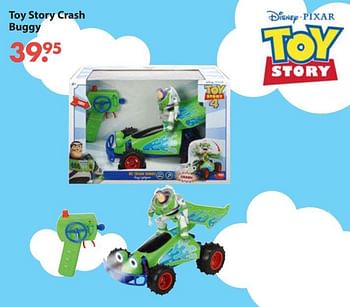 Aanbiedingen Toy story crash buggy - Dickie - Geldig van 28/10/2019 tot 06/12/2019 bij Europoint