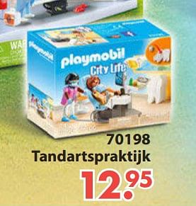 Aanbiedingen 70198 tandartspraktijk - Playmobil - Geldig van 28/10/2019 tot 06/12/2019 bij Europoint