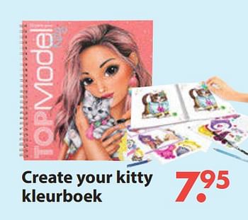 Aanbiedingen Create your kitty kleurboek - Top Model - Geldig van 28/10/2019 tot 06/12/2019 bij Europoint