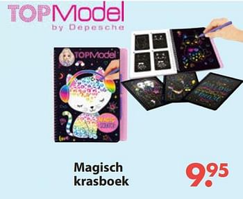 Aanbiedingen Magisch krasboek - Top Model - Geldig van 28/10/2019 tot 06/12/2019 bij Europoint