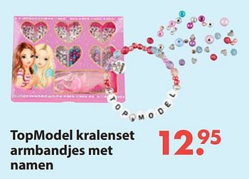 Aanbiedingen Topmodel kralenset armbandjes met namen - Top Model - Geldig van 28/10/2019 tot 06/12/2019 bij Europoint