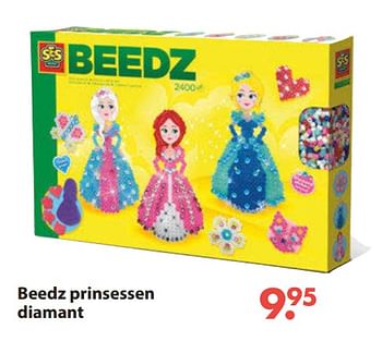 Aanbiedingen Beedz prinsessen diamant - SES - Geldig van 28/10/2019 tot 06/12/2019 bij Europoint