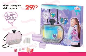 Aanbiedingen Glam goo glam deluxe pack - Slime - Geldig van 28/10/2019 tot 06/12/2019 bij Europoint