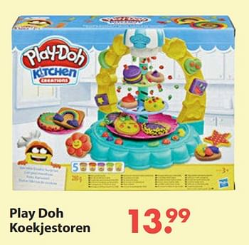 Aanbiedingen Play doh koekjestoren - Hasbro - Geldig van 28/10/2019 tot 06/12/2019 bij Europoint