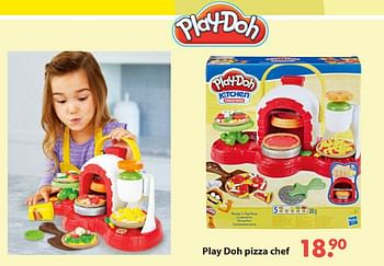 Aanbiedingen Play doh pizza chef - Hasbro - Geldig van 28/10/2019 tot 06/12/2019 bij Europoint