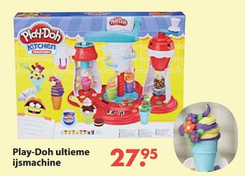 Aanbiedingen Play-doh ultieme ijsmachine - Hasbro - Geldig van 28/10/2019 tot 06/12/2019 bij Europoint