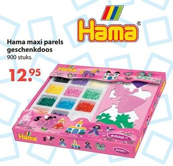 Aanbiedingen Hama maxi parels geschenkdoos - Hama - Geldig van 28/10/2019 tot 06/12/2019 bij Europoint