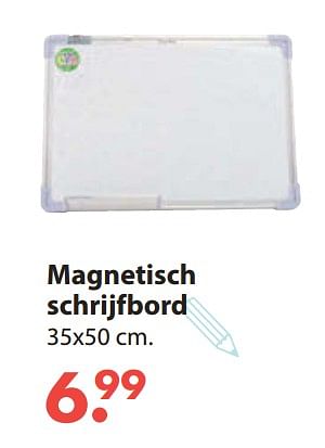 Aanbiedingen Magnetisch schrijfbord - Huismerk - Europoint - Geldig van 28/10/2019 tot 06/12/2019 bij Europoint