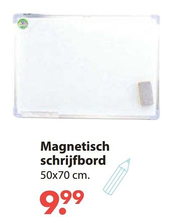 Aanbiedingen Magnetisch schrijfbord - Huismerk - Europoint - Geldig van 28/10/2019 tot 06/12/2019 bij Europoint