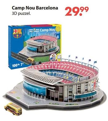 Aanbiedingen Camp nou barcelona - Nanostad - Geldig van 28/10/2019 tot 06/12/2019 bij Europoint