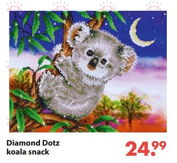 Aanbiedingen Diamond dotz koala snack - Diamond Dotz - Geldig van 28/10/2019 tot 06/12/2019 bij Europoint