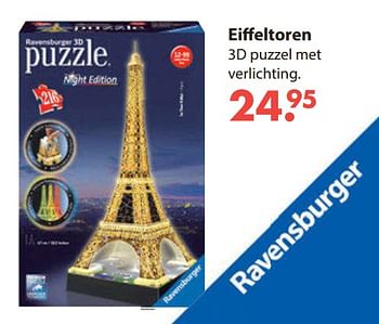 Aanbiedingen Eiffeltoren - Ravensburger - Geldig van 28/10/2019 tot 06/12/2019 bij Europoint