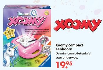 Aanbiedingen Xoomy compact eenhoorn - Ravensburger - Geldig van 28/10/2019 tot 06/12/2019 bij Europoint