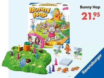 Aanbiedingen Bunny hop - Ravensburger - Geldig van 28/10/2019 tot 06/12/2019 bij Europoint