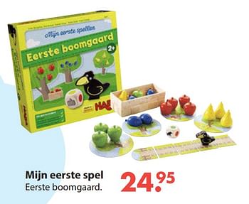 Aanbiedingen Mijn eerste spel eerste boomgaard - Haba - Geldig van 28/10/2019 tot 06/12/2019 bij Europoint