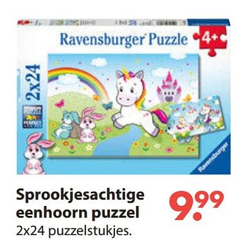 Aanbiedingen Sprookjesachtige eenhoorn puzzel - Ravensburger - Geldig van 28/10/2019 tot 06/12/2019 bij Europoint