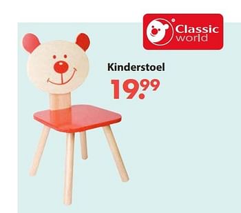 Aanbiedingen Kinderstoel - Classic World - Geldig van 28/10/2019 tot 06/12/2019 bij Europoint