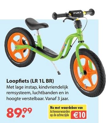 Aanbiedingen Loopfiets (lr 1l br) - Puky - Geldig van 28/10/2019 tot 06/12/2019 bij Europoint