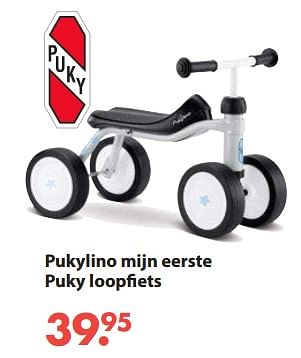 Aanbiedingen Pukylino mijn eerste puky loopfiets - Puky - Geldig van 28/10/2019 tot 06/12/2019 bij Europoint