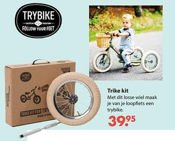 Aanbiedingen Trike kit - Trybike - Geldig van 28/10/2019 tot 06/12/2019 bij Europoint