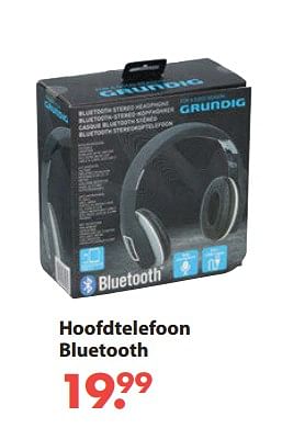 Aanbiedingen Hoofdtelefoon bluetooth - Muse - Geldig van 28/10/2019 tot 06/12/2019 bij Europoint