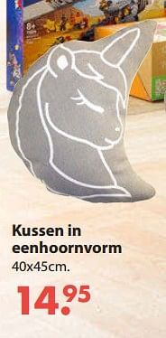 Aanbiedingen Kussen in eenhoornvorm - Huismerk - Europoint - Geldig van 28/10/2019 tot 06/12/2019 bij Europoint