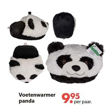 Aanbiedingen Voetenwarmer panda - Huismerk - Europoint - Geldig van 28/10/2019 tot 06/12/2019 bij Europoint