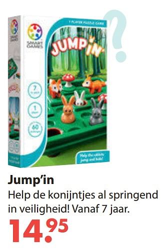 Aanbiedingen Jump`in - Smart Games - Geldig van 28/10/2019 tot 06/12/2019 bij Europoint