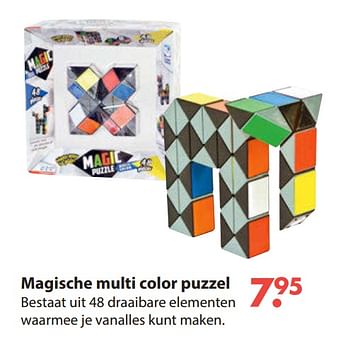 Aanbiedingen Magische multi color puzzel - Clown Games - Geldig van 28/10/2019 tot 06/12/2019 bij Europoint