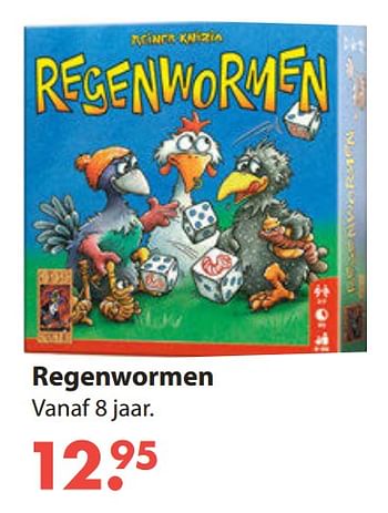 Aanbiedingen Regenwormen - 999games - Geldig van 28/10/2019 tot 06/12/2019 bij Europoint