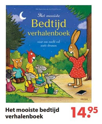 Aanbiedingen Het mooiste bedtijd verhalenboek - Huismerk - Europoint - Geldig van 28/10/2019 tot 06/12/2019 bij Europoint