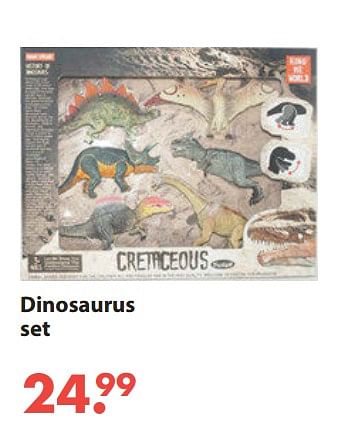 Aanbiedingen Dinosaurus set - Huismerk - Europoint - Geldig van 28/10/2019 tot 06/12/2019 bij Europoint