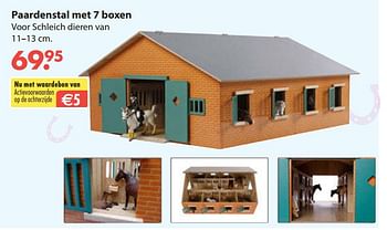 Aanbiedingen Paardenstal met 7 boxen - Huismerk - Europoint - Geldig van 28/10/2019 tot 06/12/2019 bij Europoint