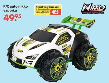 Aanbiedingen R-c auto nikko vaporizr - Nikko - Geldig van 28/10/2019 tot 06/12/2019 bij Europoint