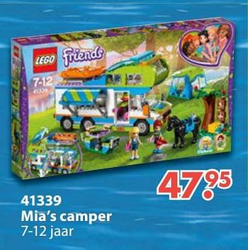 Aanbiedingen 41339 mia`s camper - Lego - Geldig van 28/10/2019 tot 06/12/2019 bij Europoint