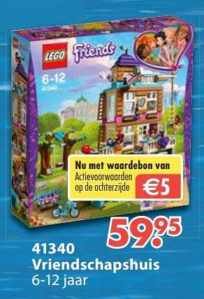 Aanbiedingen 41340 vriendschapshuis - Lego - Geldig van 28/10/2019 tot 06/12/2019 bij Europoint