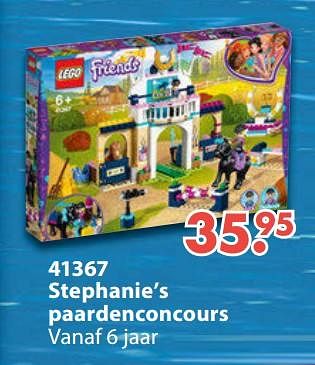 Aanbiedingen 41367 stephanie`s paardenconcours - Lego - Geldig van 28/10/2019 tot 06/12/2019 bij Europoint