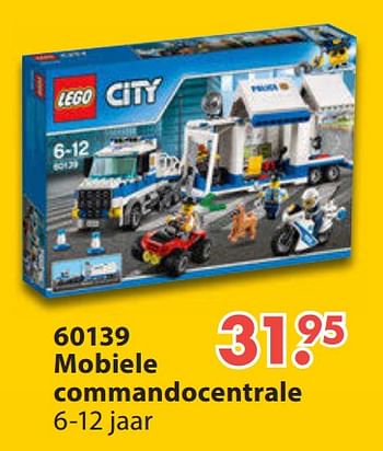 Aanbiedingen 60139 mobiele commandocentrale - Lego - Geldig van 28/10/2019 tot 06/12/2019 bij Europoint