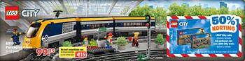 Aanbiedingen 60197 passagierstrein - Lego - Geldig van 28/10/2019 tot 06/12/2019 bij Europoint