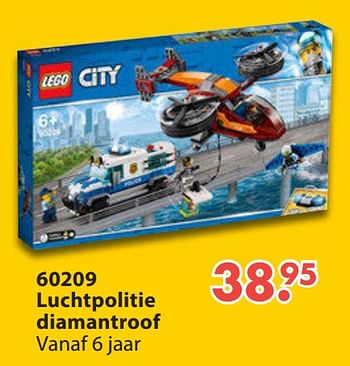Aanbiedingen 60209 luchtpolitie diamantroof - Lego - Geldig van 28/10/2019 tot 06/12/2019 bij Europoint