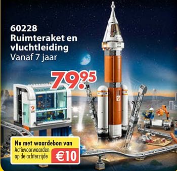 Aanbiedingen 60228 ruimteraket en vluchtleiding - Lego - Geldig van 28/10/2019 tot 06/12/2019 bij Europoint