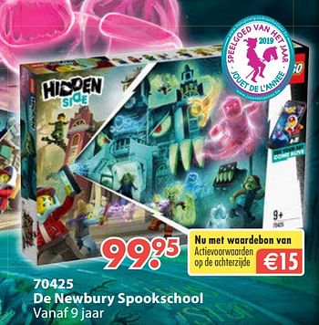 Aanbiedingen 70425 de newbury spookschool - Lego - Geldig van 28/10/2019 tot 06/12/2019 bij Europoint