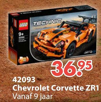 Aanbiedingen 42093 chevrolet corvette zr1 - Lego - Geldig van 28/10/2019 tot 06/12/2019 bij Europoint