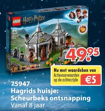 Aanbiedingen 75947 hagrids huisje: scheurbeks ontsnapping - Lego - Geldig van 28/10/2019 tot 06/12/2019 bij Europoint