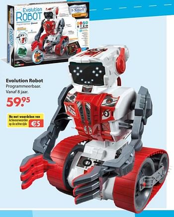 Aanbiedingen Evolution robot - Clementoni - Geldig van 28/10/2019 tot 06/12/2019 bij Europoint